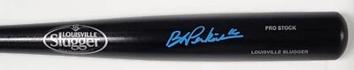 Brewers Outfielder BLAKE PERKINS Signed Louisville Slugger Black Bat AUTO - JSA - Image 1 of 2