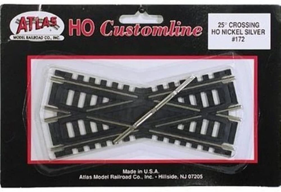 Atlas #172 Code 100 25 Degree Custom Crossing New Free Shipping - Image 1 of 1