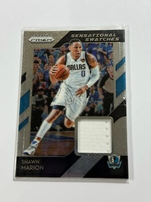 2018-19 Panini Prizm Sensational Swatches Shawn Marion #18 - Image 1 of 2