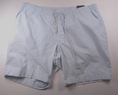 Shorts casuais popeline azul claro loja masculina BLOOMINGDALE'S MSRP $88 38x8 38 - Imagem 1 de 4