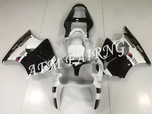 Black White ABS Injection Mold Bodywork Fairing Kit Panel for Ninja ZX-6R 00-02 - Picture 1 of 6