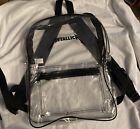 Metallica, Clear  Backpack With Black Shoulder Straps, Promo, New, Very Nice
