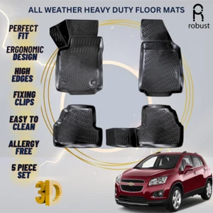 Floor Mats Liners For Chevrolet Trax 2013-2017 All Weather Heavy Duty Car Rugs - Picture 1 of 8