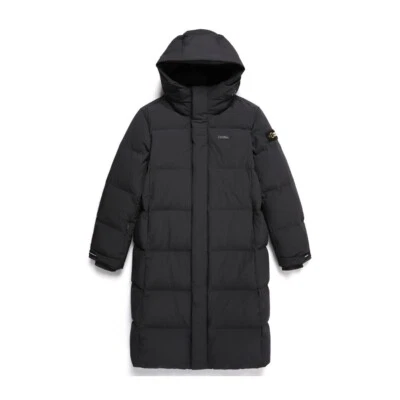 National Geographic Caiman PRO Goose Down Long Coat parka Jacket - D GREY - Image 1 of 4