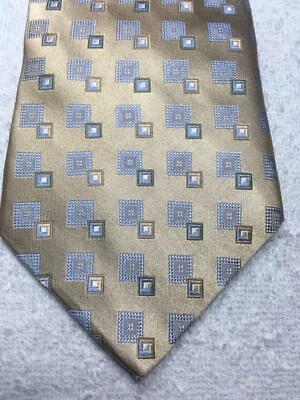 PAUL DIONE CORBATA HOMBRE ORO CON AZUL 4 X 60 Foto 1 de 4