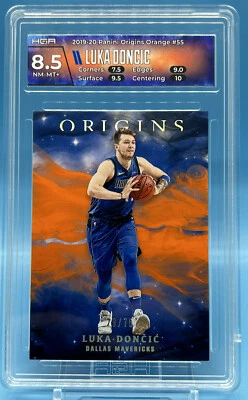 2019-20 Panini Origins Orange 29/75 Luka Doncic HGA 8.5 - Image 1 of 3