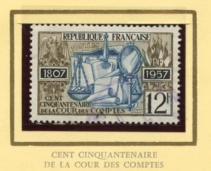 STAMP / TIMBRE FRANCE OBLITERE N° 1107 LA COUR DES COMPTES - Photo 1/1