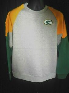 Green Bay Packers NFL Men's Mitchell & Ness Crew Neck Sweatshirt MSRP $80