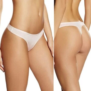 Iris & Lilly Women Body Smooth Microfiber Thong Size M Pack of 5 (Soft Pink) - Picture 1 of 11