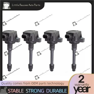 Ignition Coils 4 PCS For Honda Civic 1.4L Accord 1.5/2.0L L4 Turbo - Picture 1 of 7