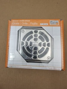 New Schluter Systems Chrome Classic 4" Grate KD4GRKEP - Picture 1 of 11
