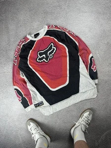 Fox Racing Long Sleeve Y2K Performance Race Japan Style Men’s Size XL - Picture 1 of 14