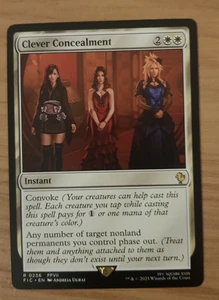 Clever Concealment MTG NM Regular Commander Final Fantasy Magic - Picture 1 of 2