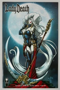 Lady Death Apocalyptic Abyss #1 Scythe Edition FEB 2019 casi nuevo - Imagen 1 de 7