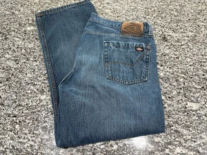 Dickies Jeans Herren 38x28 Blau Denim Relaxed Fit Straight Leg Medium Wash - Bild 1 von 10