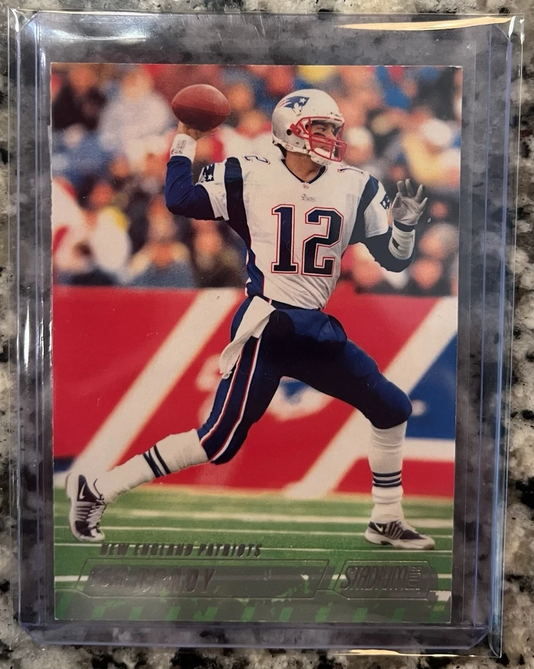 ТОМ БРЭДИ 2002 TOPPS СТАДИОН КЛУБ 18 ПАТРИОТОВ HOF GOAT 7 СУПЕР ЧАША ЧЕМПИОН - Изображение 1 из 1