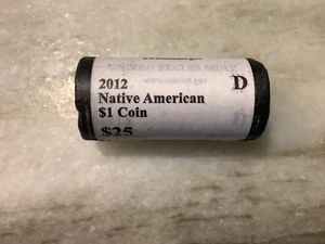 2012 -D Sacagawea Dollar Mint Roll - Picture 1 of 1