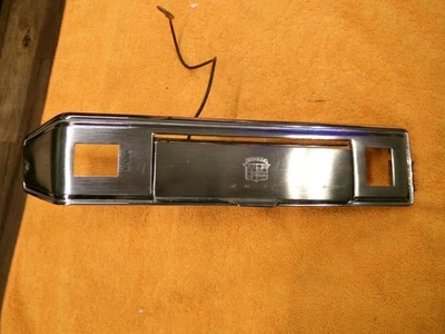 1971 - 1976 Cadillac Front Passenger Door Power Window Switch Bezel Panel 71 76 - Image 1 of 4