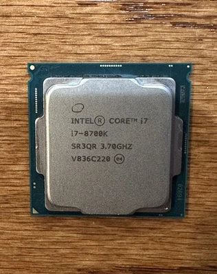 Intel Core i7-8700K Processor (3.7GHz, 6 Cores, LGA 1151) - SR3QR - Image 1 of 2