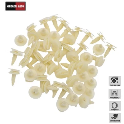 Clip de retención de panel de moldura de puerta 50X para Buick Regal Chevrolet GMC 1973-2004 Foto 1 de 4