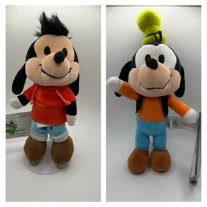 nuiMOs Max & Goofy Plüschpuppe Set Disney Store Japan Stofftier NEU mit Etikett - Bild 1 von 9