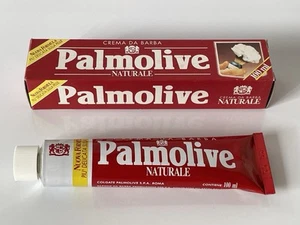 *VINTAGE* Ital. Palmolive Rasiercreme Rasierseife Lim. Ed. f. ital. Streitkräfte - Bild 1 von 3