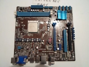 ASUS F1A55-M LE Motherboard FM1 A55 DDR3 mATX AMD with A4-3400, no IO Shield - Bild 1 von 7