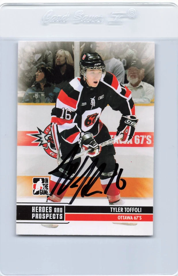 2009/10 In The Game #88 Tyler Toffoli Ottawa Signed Auto *J8122 - Image 1 of 2