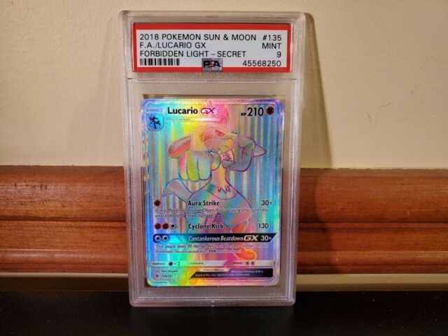 Shiny Lucario GX Hidden Fates #SV64 PSA 10 GEM MINT