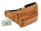 Top Quality Leather Bum Bag By Visconti Waist Fanny Pack Soft Stylish