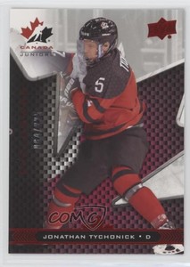 2018 Upper Deck Team Canada Juniors Exclusives /225 Jonathan Tychonick #41