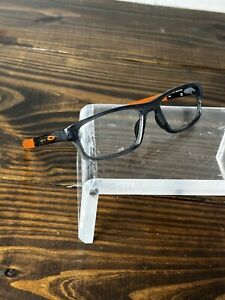 Oakley Crosslink OX8037-0654 Unisex Satin Gray Smoke Full Rim Eyeglasses Frame