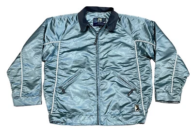 Vintage 90s Rossignol Surf Ski Snowboard Lightweight Shiny Coat Jacket size L - Image 1 of 4