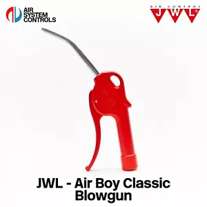 Air Boy Classic Blowgun, 8mm Bend Pipe, 1/4" BSP, 16 Bar, 25-Year Warranty - Picture 1 of 7