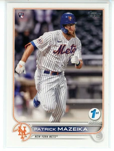 2022 Topps Serie 1 1ª Edición #166 Patrick Mazeika RC (Mets) - Imagen 1 de 1
