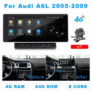 For Audi A6 A6L C6 4F 2005-2009 Headunit Car Stereo Video GPS Audio Multimedia - Foto 1 di 12