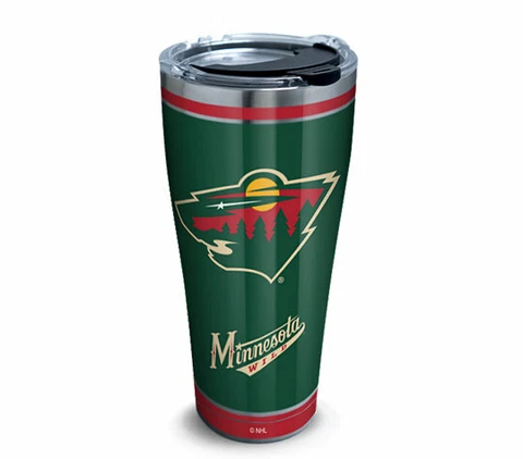 Minnesota Wild 30 ounce Stainless Steel Travel Mug Cover