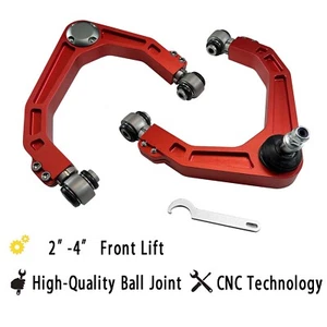 Brazos de control superiores de aluminio de elevación de 2-4" de 2 piezas para Silverado Sierra 15-20 TAHOE 14-18 - Imagen 1 de 8