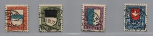 Suiza Michel número 175 - 178 sellado Pro Juventute 1922 - Imagen 1 de 2