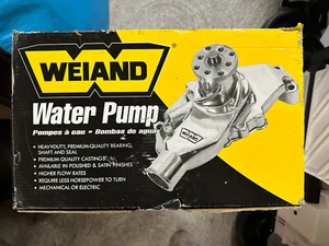 Bomba de agua Weiand 9242P Action + Plus nueva en caja Chevrolet Big Block aluminio - Imagen 1 de 2