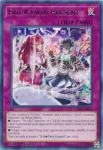 Evil Twin Present x3 GEIM-EN023 YuGiOh! 1st Ed Rare Playset - Picture 1 of 1