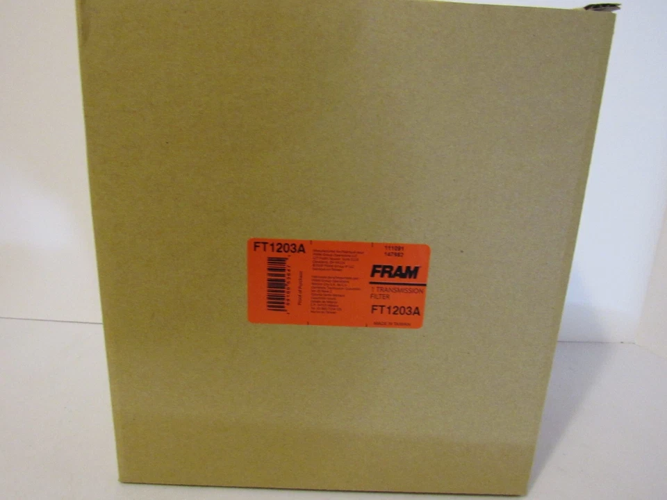 Juego de filtros de transmisión automática y juntas de cárter de aceite de transmisión Fram FT1203A Foto 1 de 2