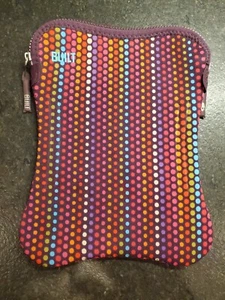 Built 10" Tablet Laptop Protective Sleeve Bag Multi Colored Dots - Picture 1 of 5