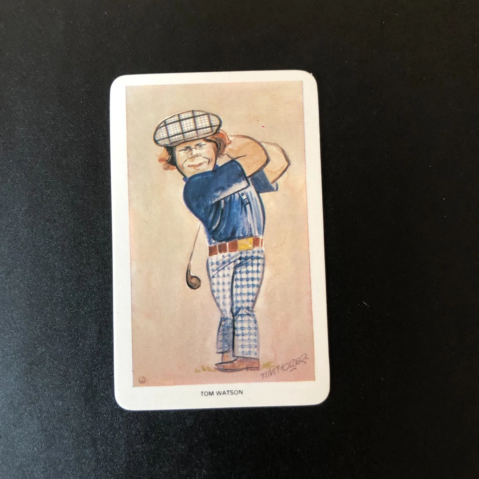 1979 Venorlandus Ltd. Tom Watson Our Heroes World of Sport #23 Golf - Image 1 of 4