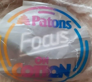 Patons focus on cotton mohair acrylic nylon 2091 yarn - Picture 1 of 7