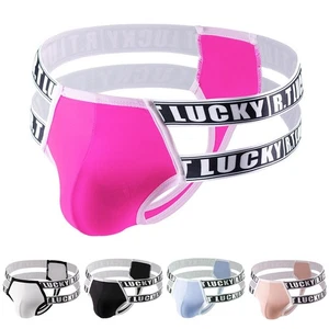 Men Low Waist Thongs Underwear G String Panties Mini Briefs Breathable Hollow - Picture 1 of 20
