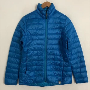 REI Co-Op Down Puffer Jacket Womens M Full Zip Lightweight Gorpcore Hiking READ - Picture 1 of 10
