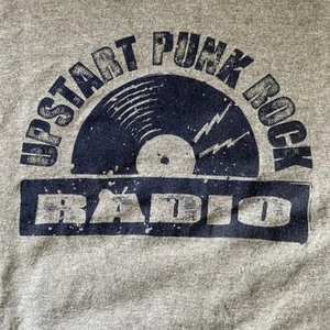 Upstart Punk Rock Radio T-Shirt - Crash Murphy - XL - Ska - Hardcore - Pop - Picture 1 of 3