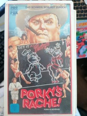 VHS RARITÄT: PORKY´S RACHE  (1985) 3. TEIL DER FILMREIHE (NUR AUF VIDEO!!) - Bild 1 von 2