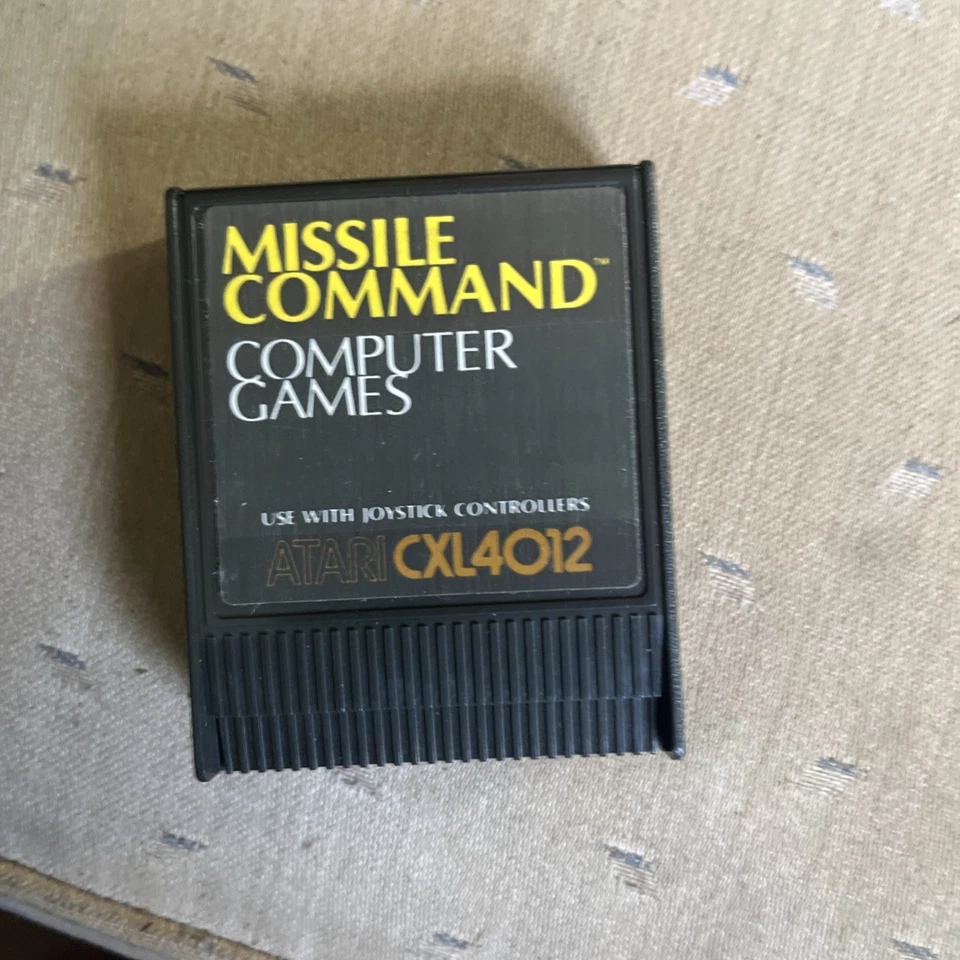 1979 Atari 400/800 Missile Command Game Cartridge - Tested Works Great See Store - Image 1 of 1